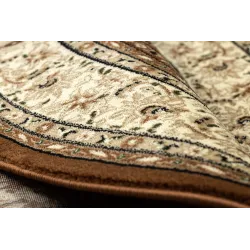 Teppich ROYAL ADR Kreis Muster 521 braun