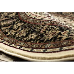 Teppich ROYAL ADR Kreis Muster 521 karamell