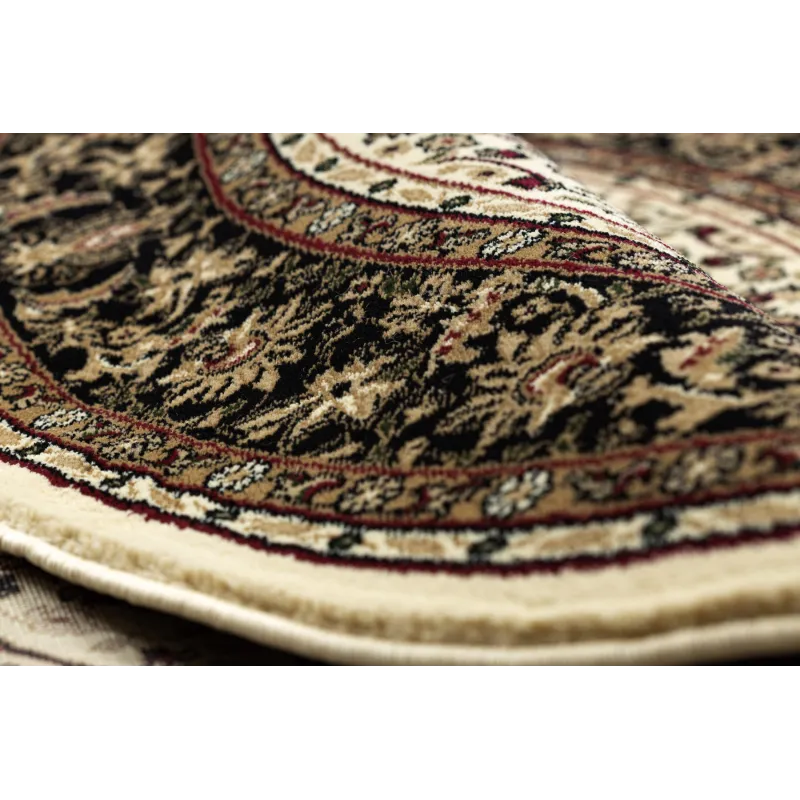 Teppich ROYAL ADR Kreis Muster 521 karamell