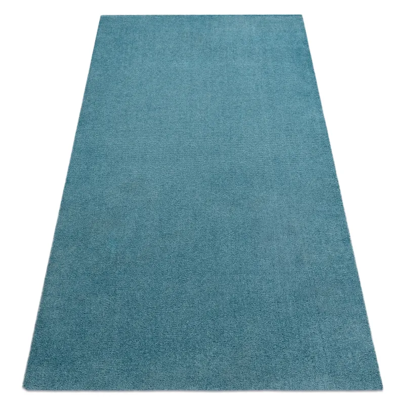 Moderner türkisfarbener waschbarer Teppich, ideal für jeden Raum