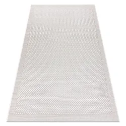 Teppich SCHNURGEBUNDEN SISAL BOHO 39016069 Rahmen beige