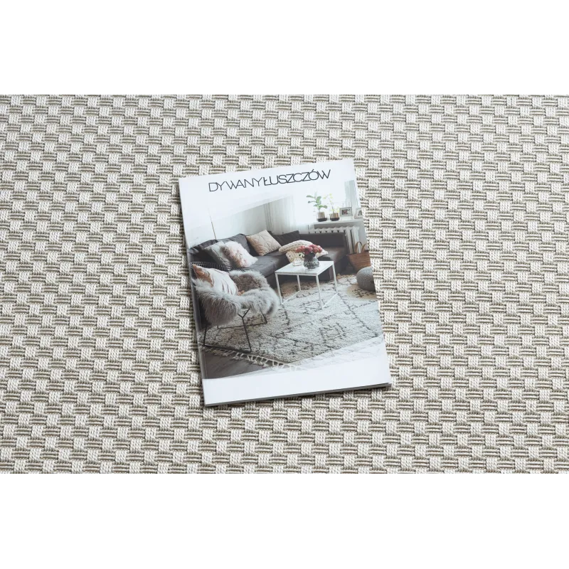 Teppich SCHNURGEBUNDEN SISAL BOHO 39016069 Rahmen beige