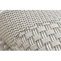 Teppich SCHNURGEBUNDEN SISAL BOHO 39016069 Rahmen beige