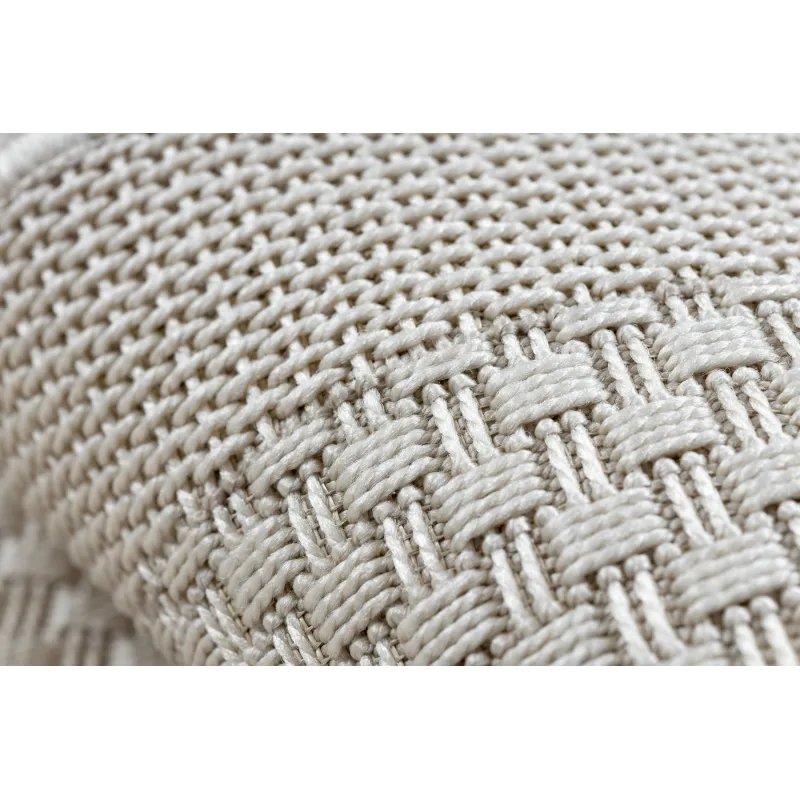 Teppich SCHNURGEBUNDEN SISAL BOHO 39016069 Rahmen beige