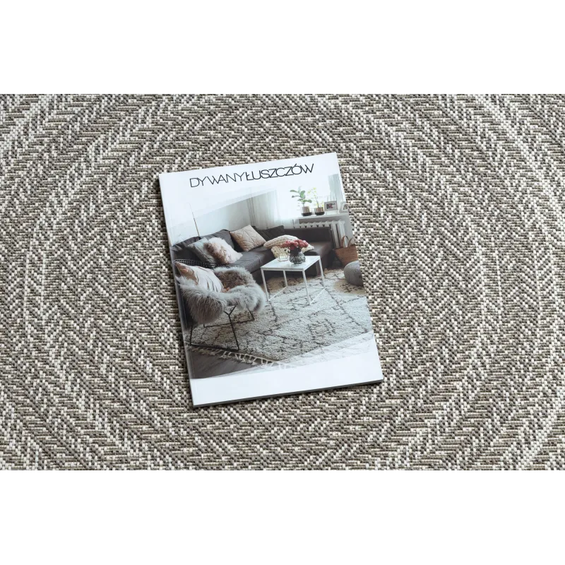 Beiger Sisal Teppich, ideal für moderne Wohnräume