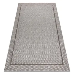 Teppich KORDEL SISAL BOHO 39013037 Rahmen beige