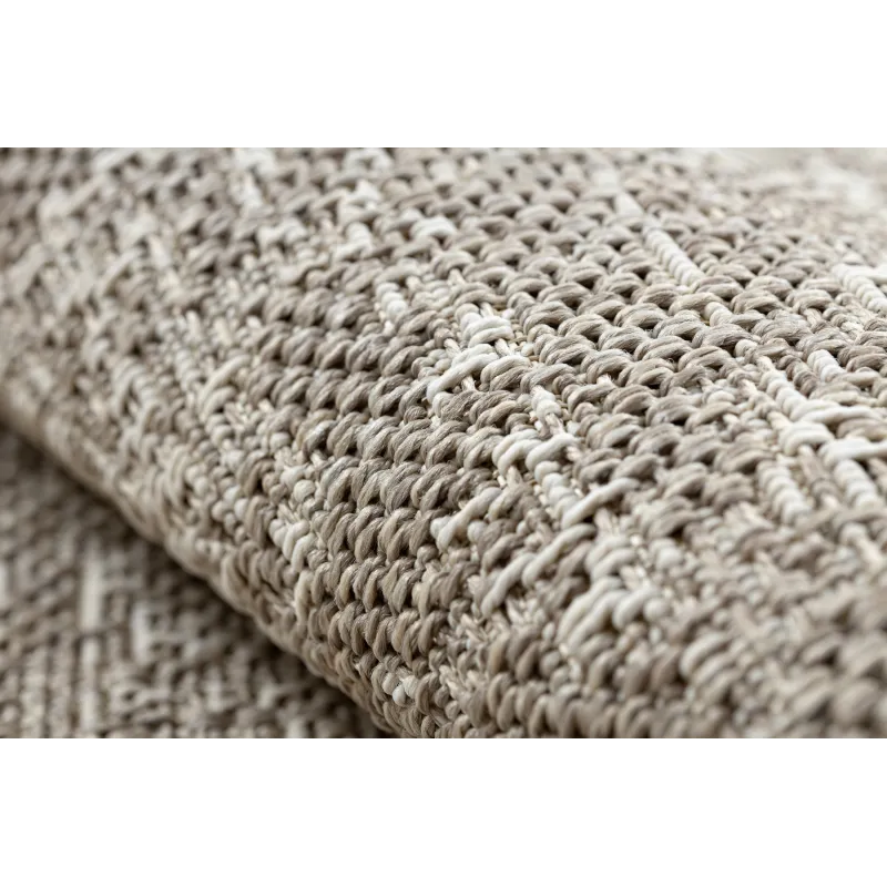 Teppich SCHNURGEBUNDEN SISAL BOHO 39495363 gewaschen, vintage beige