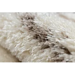 Moderner Shaggy Teppich FLUFFY 2371 in Beige für stilvolle Räume