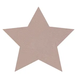 Moderner Waschteppich SHAPE Stern Shaggy - erröten rosa plüschig, Antirutsch