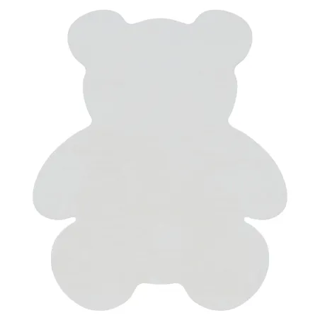 Moderner Waschteppich SHAPE 3146 Teddybär Shaggy in elfenbein, plüschig und rutschfest