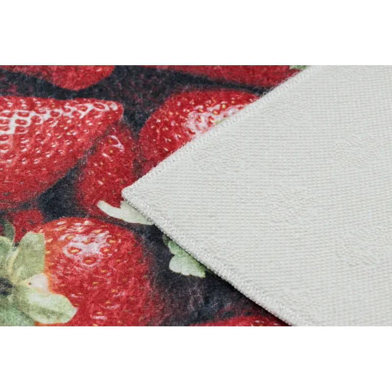 Waschteppich ideal für die Küche, mit Obst- und Gemüse-Motiv