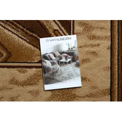 Teppich BCF Morad OPAL Rahmen, klassisch - Beige