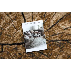 Teppich BCF Morad Baumstamm Holz - grau / beige / altes Gold