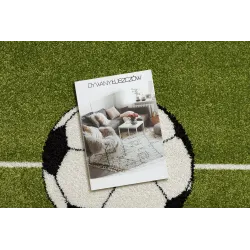 Teppich MUNDIAL Spielfeld, Fußball - grün