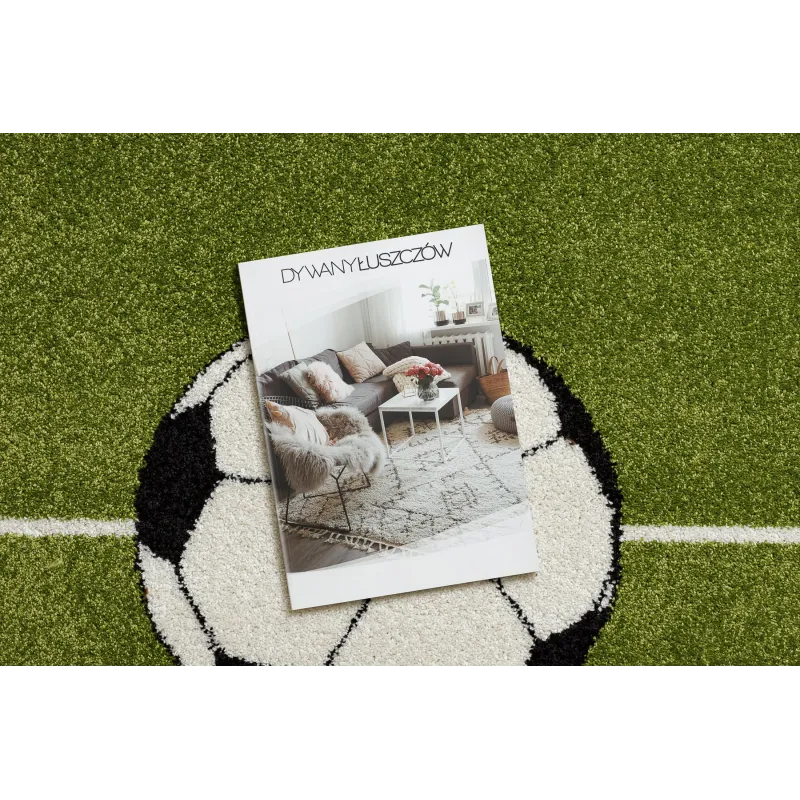 Teppich MUNDIAL Spielfeld, Fußball - grün
