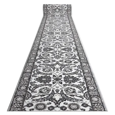 Läufer MATEO 8037/644 klassischer Teppich mit Blumenmuster in Grau