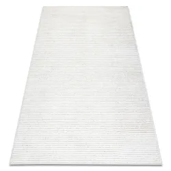 Modern Teppich MODE Linien, geometrisch creme