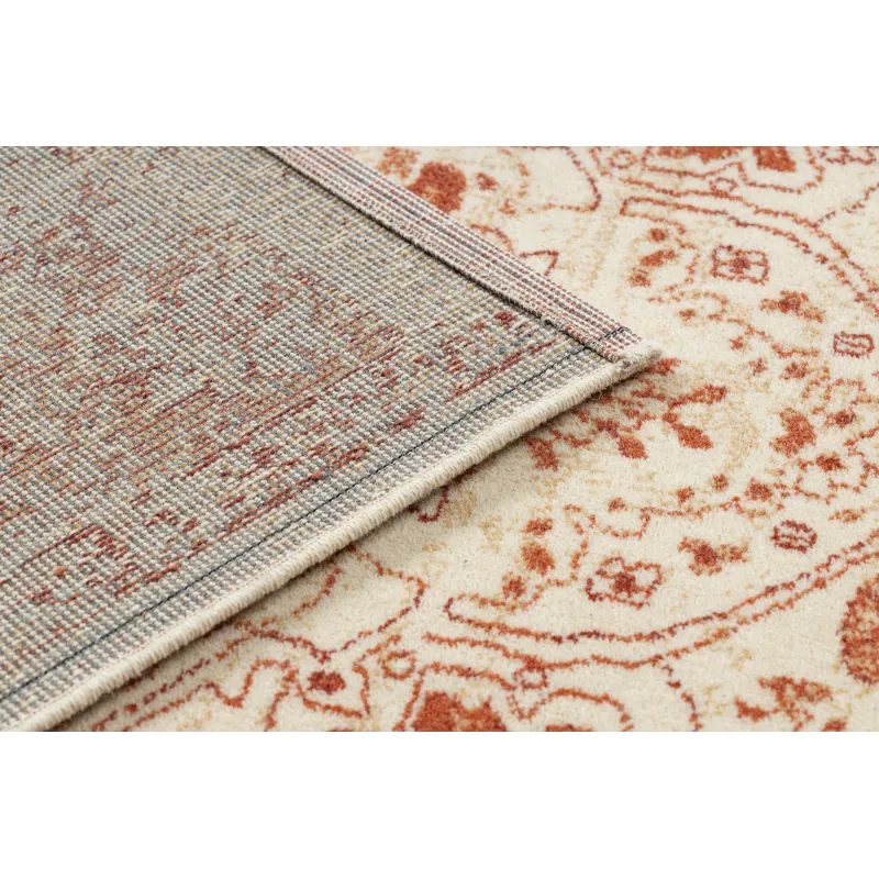 Teppich LEGEND 468 01 GB100 Wollte OSTA - Rosette, Rahmen exklusiv Creme / Rot