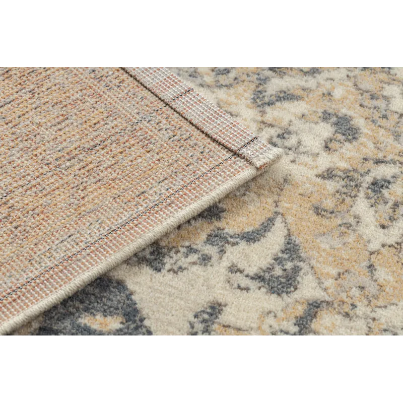 Teppich LEGEND 468 03 GB500 Wolle OSTA - Rosette, Rahmen exklusiv Beige / Grau