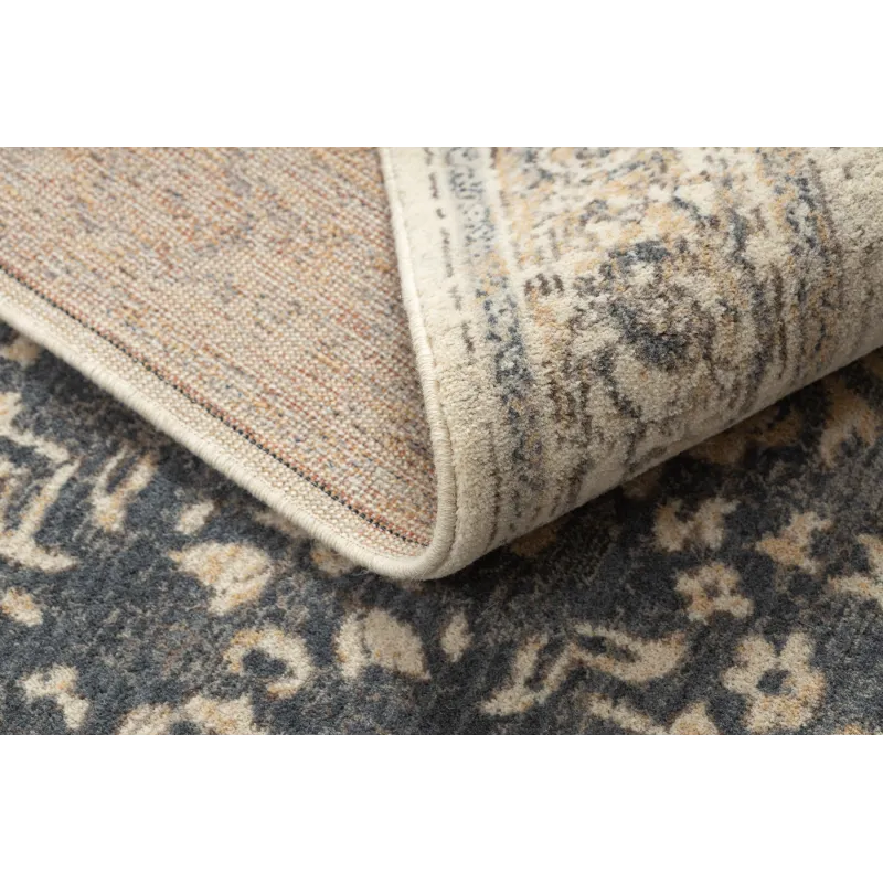 Teppich LEGEND 468 03 GB500 Wolle OSTA - Rosette, Rahmen exklusiv Beige / Grau