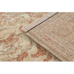 Teppich LEGEND 468 03 GB700 Wolle OSTA - Rosette, Rahmen exklusiv Beige / Rot
