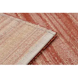 Teppich LEGEND 468 14 GB300 Wollenteppich OSTA - Linien exklusiv rot / beige