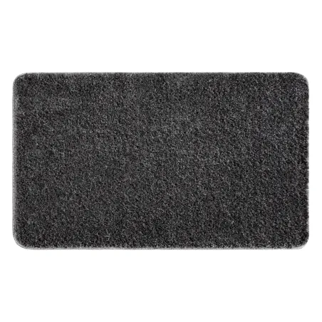 Badezimmerteppich SYNERGY glamour, rutschfest, weich - Lurex grau