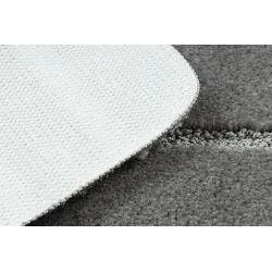 Badezimmerteppich SUPREME LINES Linien, rutschfest, weich - grau
