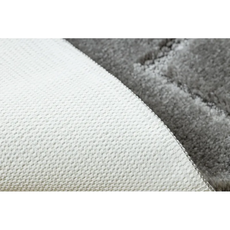 Badezimmerteppich SUPREME LINES Linien, rutschfest, weich - grau