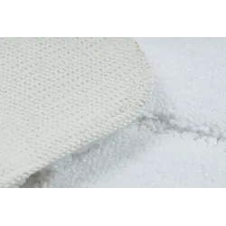 Badezimmerteppich SUPREME LINES Linien, rutschfest, weich - weiß