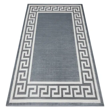 Teppich PEARL 51327F grau - Rahmen, griechisch exklusiv, strukturiert