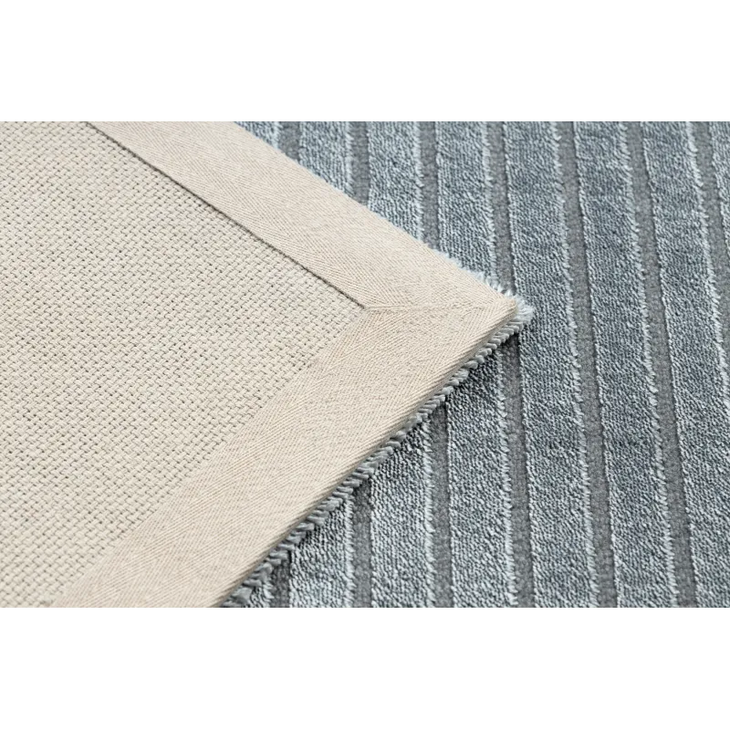 Teppich PEARL 51327F grau - Rahmen, griechisch exklusiv, strukturiert
