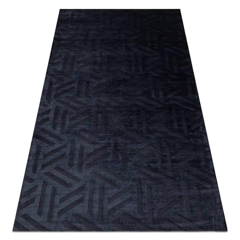 Teppich PEARL 51326E schwarz - Geometrisch, exklusiv, strukturiert