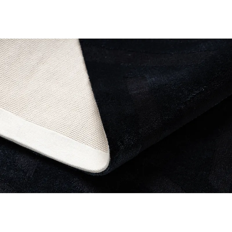 Teppich PEARL 51326E schwarz - Geometrisch, exklusiv, strukturiert