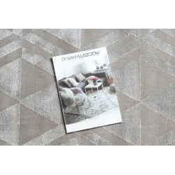Teppich PEARL 51323C beige - Geometrisch, exklusiv, strukturell
