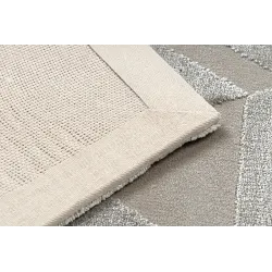 Teppich PEARL 51323C beige - Geometrisch, exklusiv, strukturell