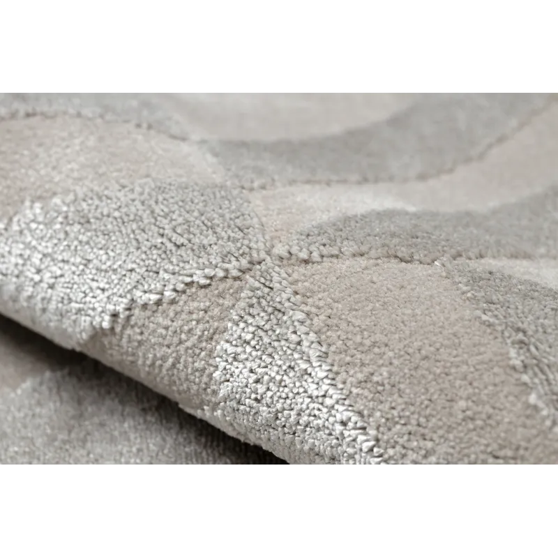 Teppich PEARL 51323C beige - Geometrisch, exklusiv, strukturell