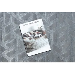 Teppich PEARL 51320D grau - Geometrisch, exklusiv, strukturell
