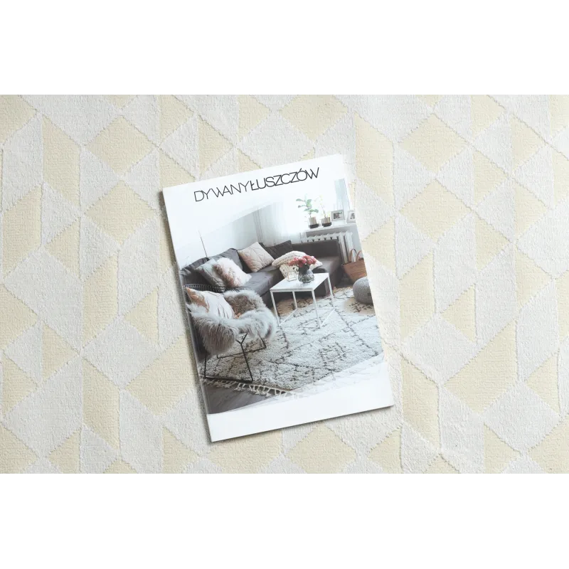 Teppich PEARL 51321A creme - Geometrisch, exklusiv, strukturell
