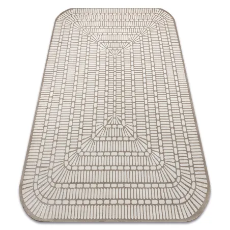 Teppich PEARL 53132B beige / creme - Geometrisch, exklusiv, strukturell