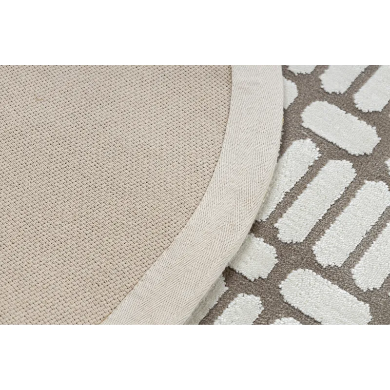 Teppich PEARL 53132B beige / creme - Geometrisch, exklusiv, strukturell