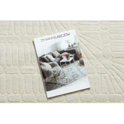 Teppich PEARL 53132A creme - Geometrisch, exklusiv, strukturell