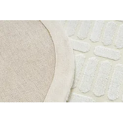 Teppich PEARL 53132A creme - Geometrisch, exklusiv, strukturell