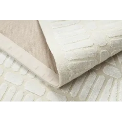 Teppich PEARL 53132A creme - Geometrisch, exklusiv, strukturell