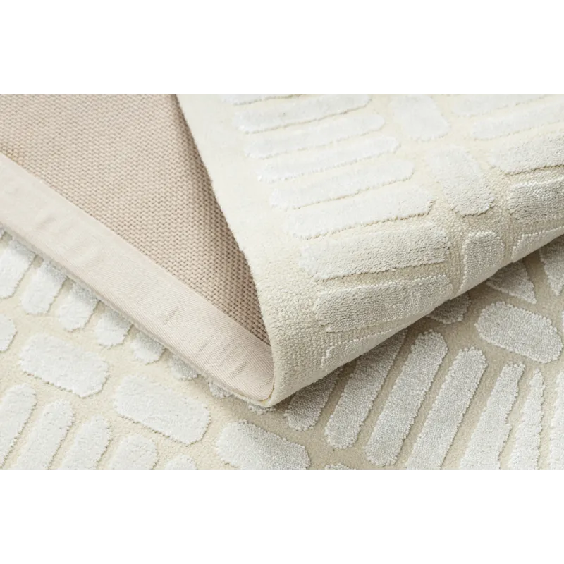 Teppich PEARL 53132A creme - Geometrisch, exklusiv, strukturell