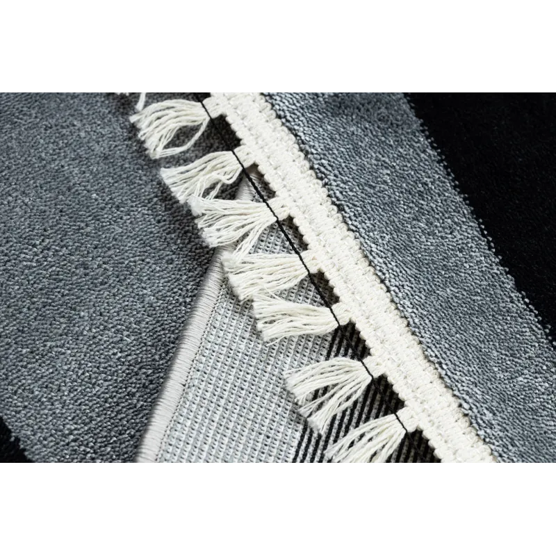 Teppich AMOUR 53113D grau - Rahmen, modern, elegant