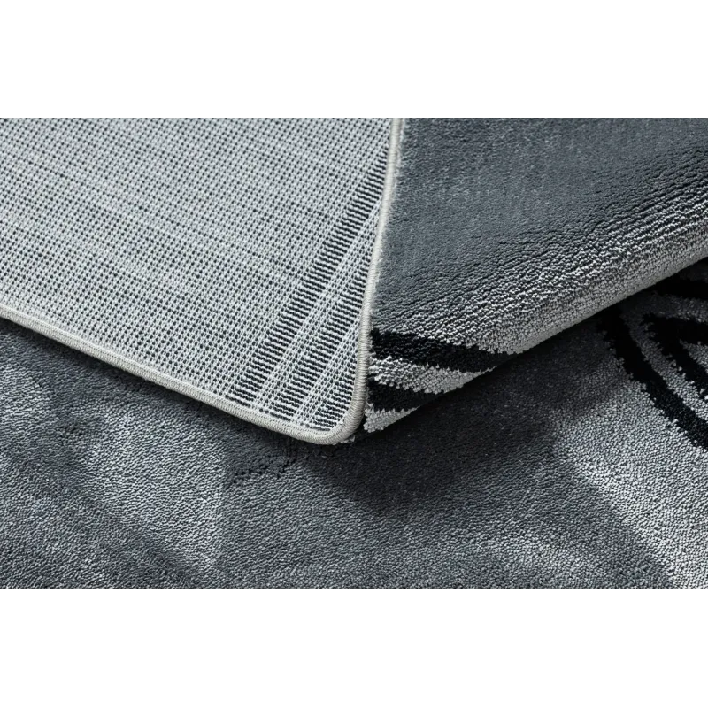 Teppich AMOUR 53116D grau - Geometrisch, Linien modern, elegant