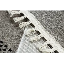 Teppich AMOUR 53098A beige / schwarz - Rahmen, griechisch modern, elegant
