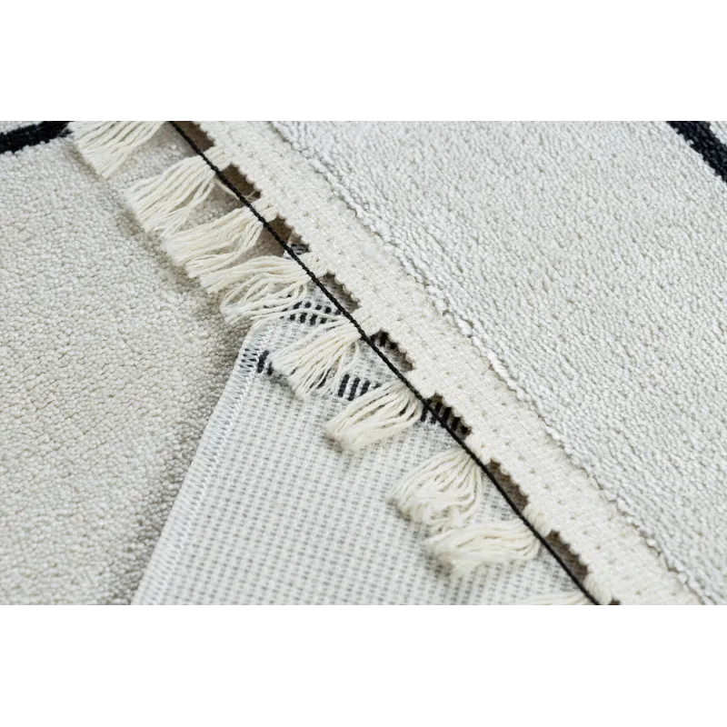 Teppich AMOUR 53091C creme - Geometrisch, Linien modern, elegant