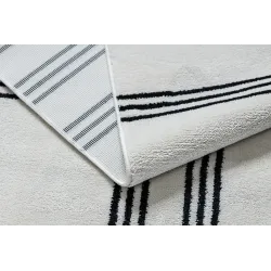 Teppich AMOUR 53091C creme - Geometrisch, Linien modern, elegant